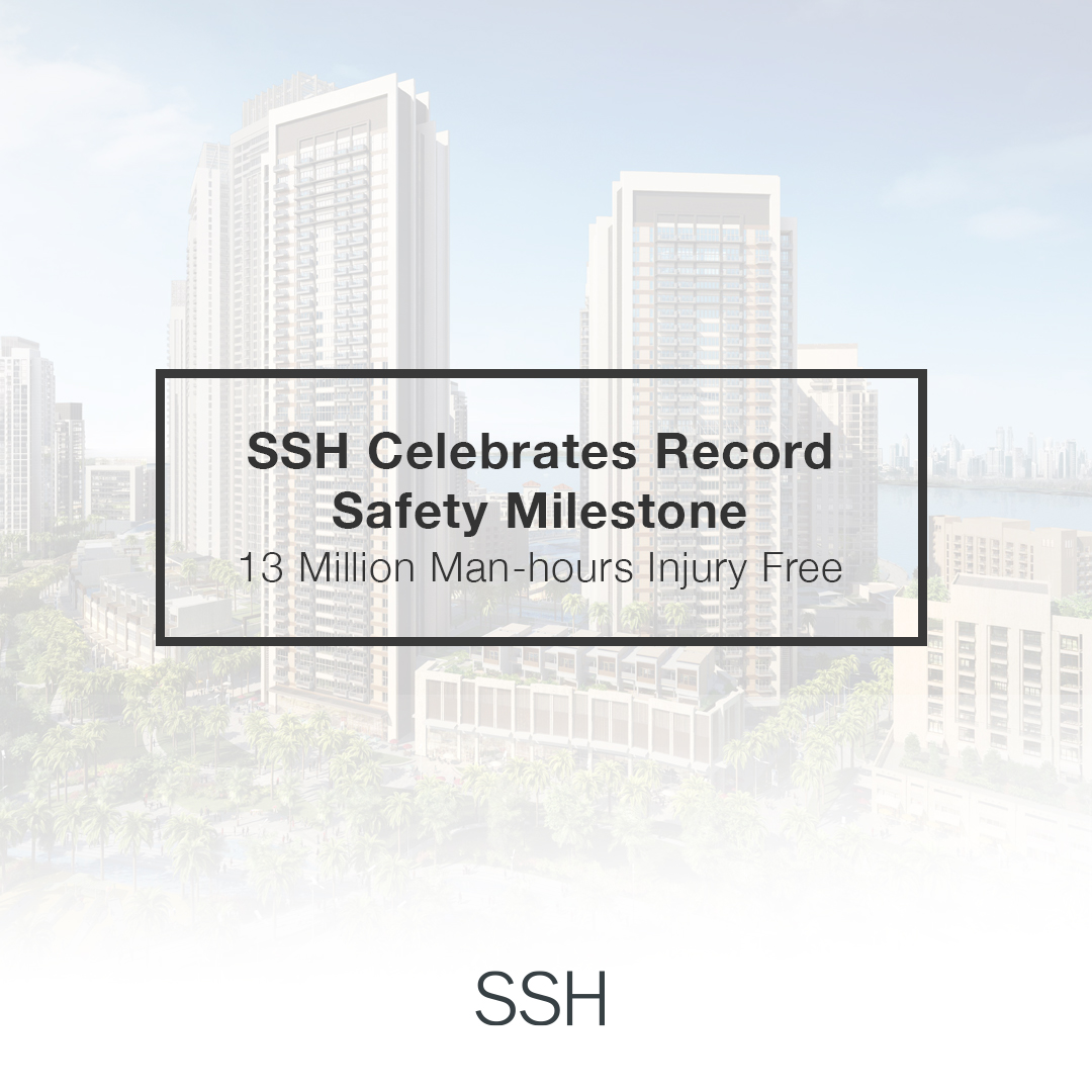 SSH Celebrates Record Safety Milestone – 13 Million Man-hours Injury Free