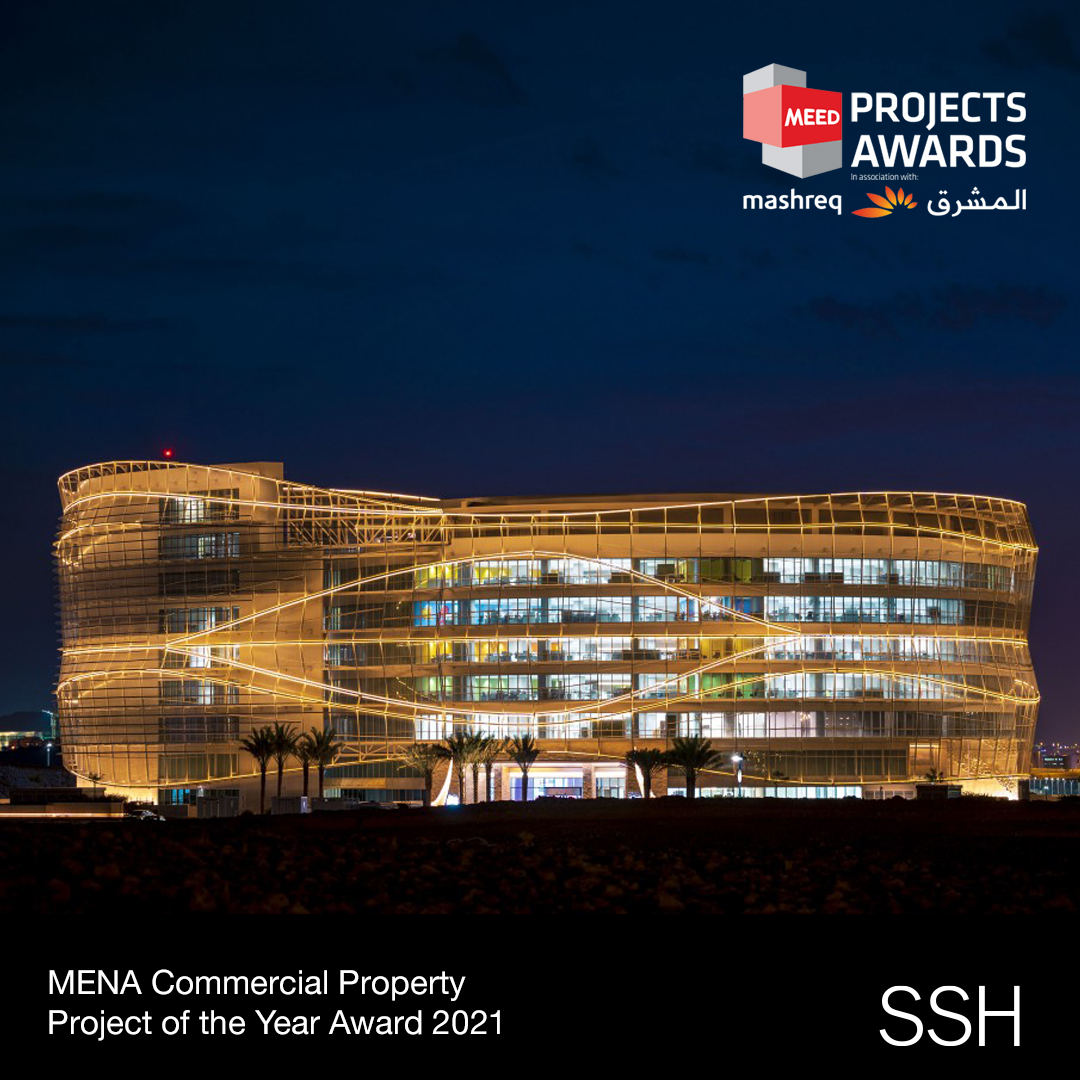 SSH projects take first and second place in the Regional Commercial Project of the Year Category at MEED Project Awards 2021