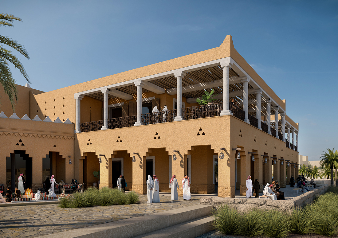 SSH Develops Concept Design for New DGDA Sales Centre in Riyadh