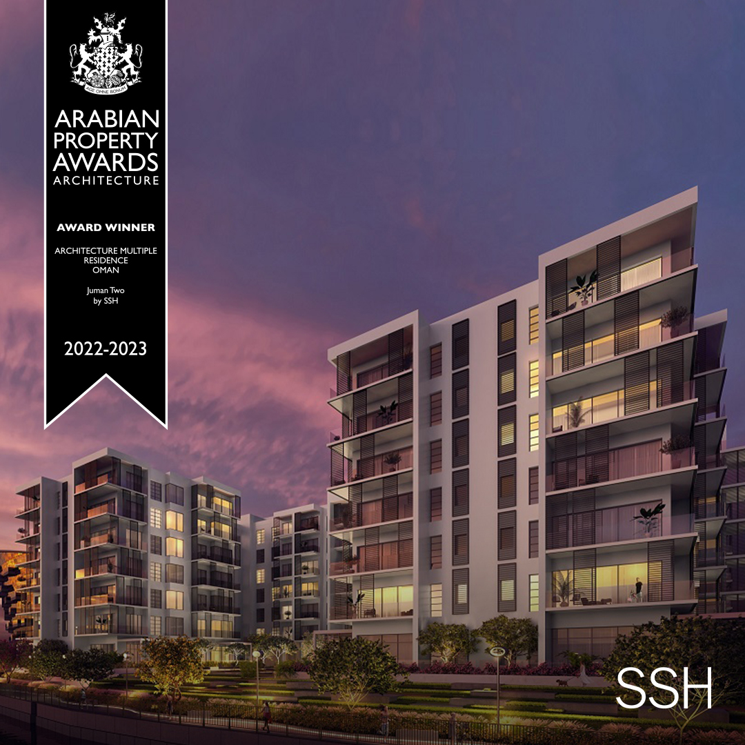 SSH wins an award for Juman Two at this year’s Africa & Arabia Property Awards