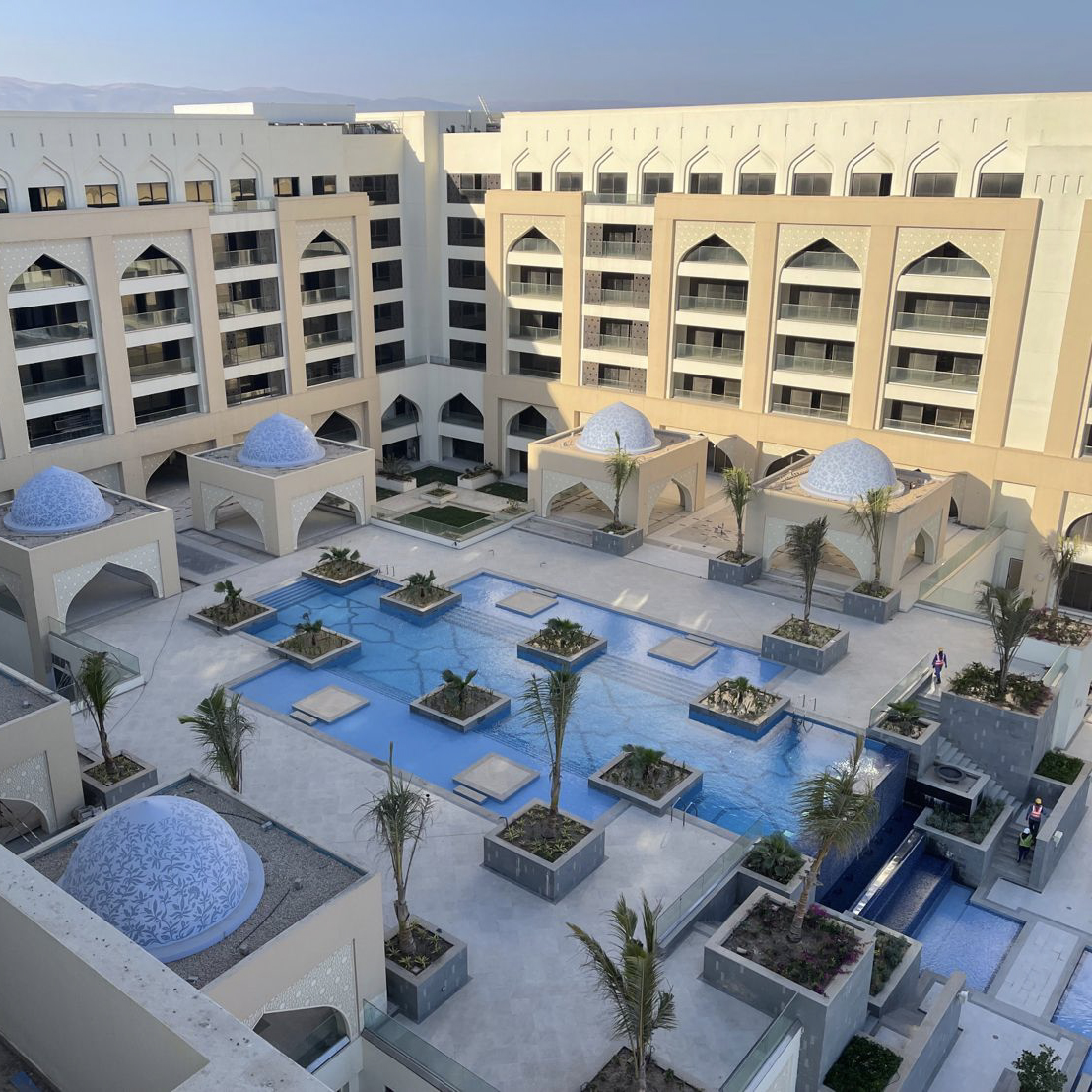 SSH celebrates the successful ROP inspection of Phase 1 for Dhofar Beach Resort, Oman