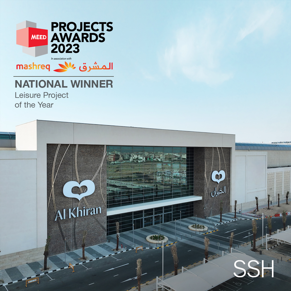 Al Khiran Mall Secures National Winner Title at the 2023 MEED Project Awards