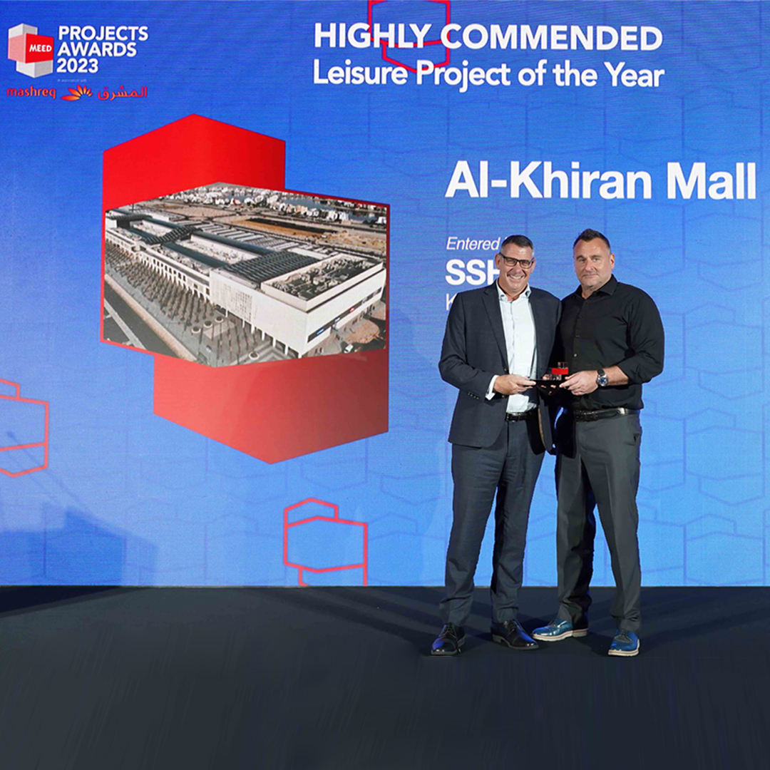 Al Khiran Mall awarded Highly Commended-Leisure Project of the Year at the 2023 MEED Project Awards