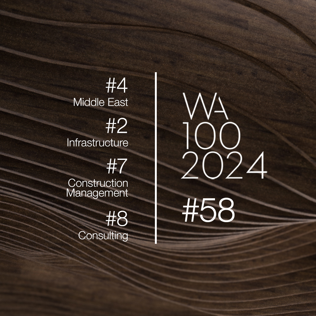SSH ranks #58 on the World Architecture 100 (WA100) list for 2024