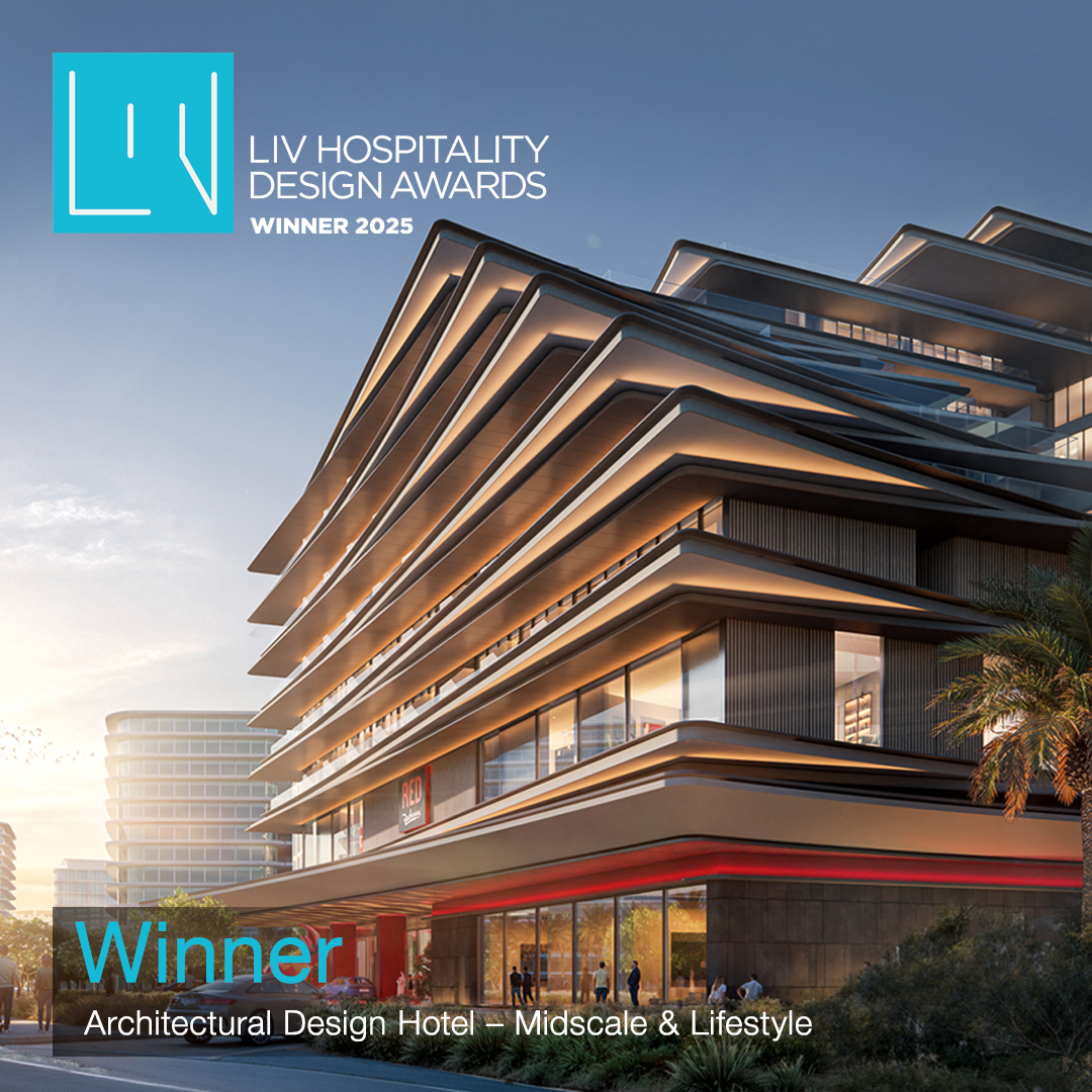 Radisson RED Hotel Wins at LIV Hospitality Design Awards